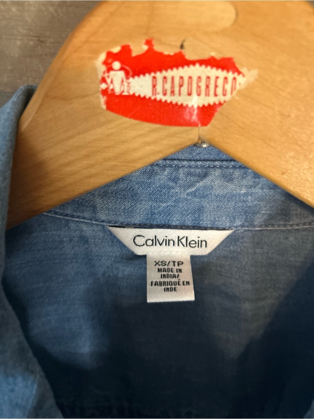 Calvin Klein denim shirt - Picture 8 of 9